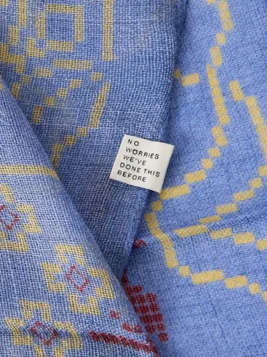 A Kind Of Guise Luz Printed Wool Scarf - Men | Thumbnail 3 A Kind Of Guise Luz Printed Wool Scarf - Men | Thumbnail 3