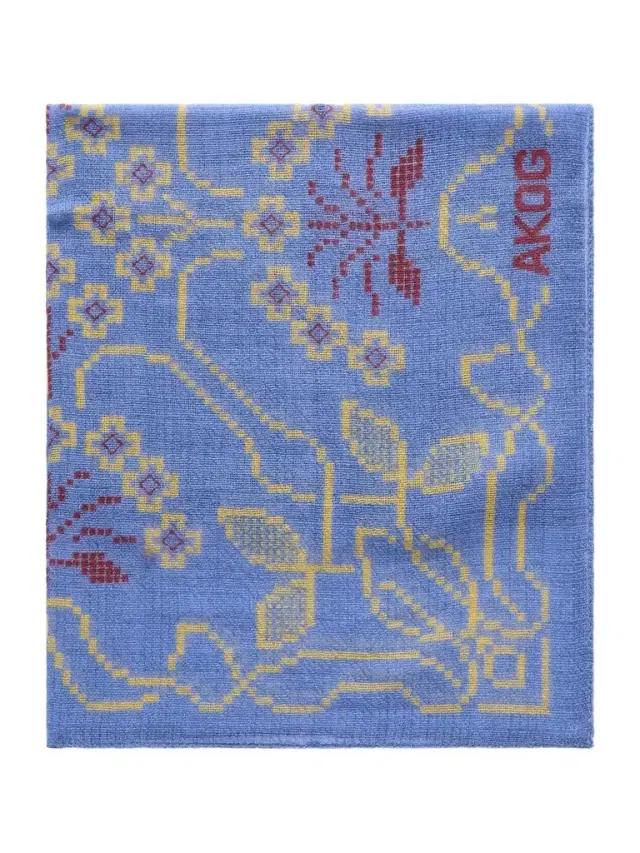 A Kind Of Guise Luz Printed Wool Scarf - Men