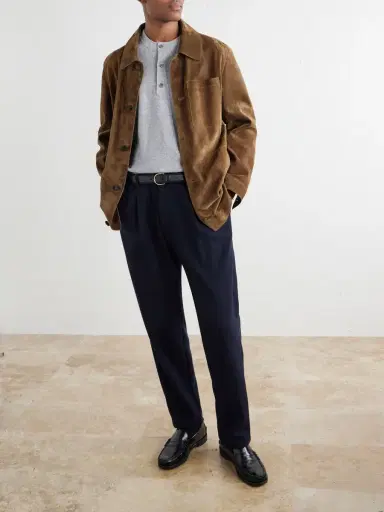 Hartford Straight-Leg Wool-Blend Trousers - Men | Thumbnail 2 Hartford Straight-Leg Wool-Blend Trousers - Men | Thumbnail 2