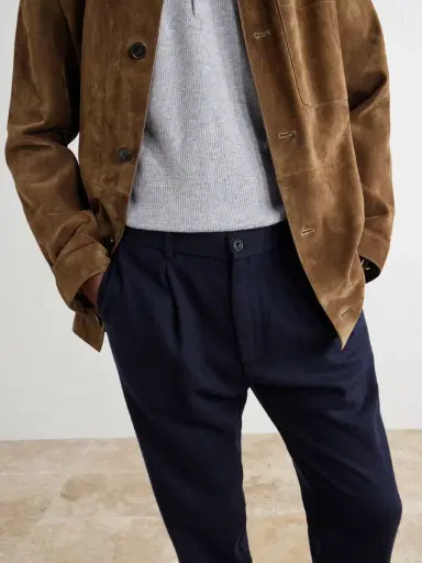 Hartford Straight-Leg Wool-Blend Trousers - Men | Thumbnail 5 Hartford Straight-Leg Wool-Blend Trousers - Men | Thumbnail 5