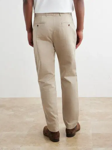 Hartford Taylor Straight-Leg Cotton-Gabardine Trousers - Men | Thumbnail 4