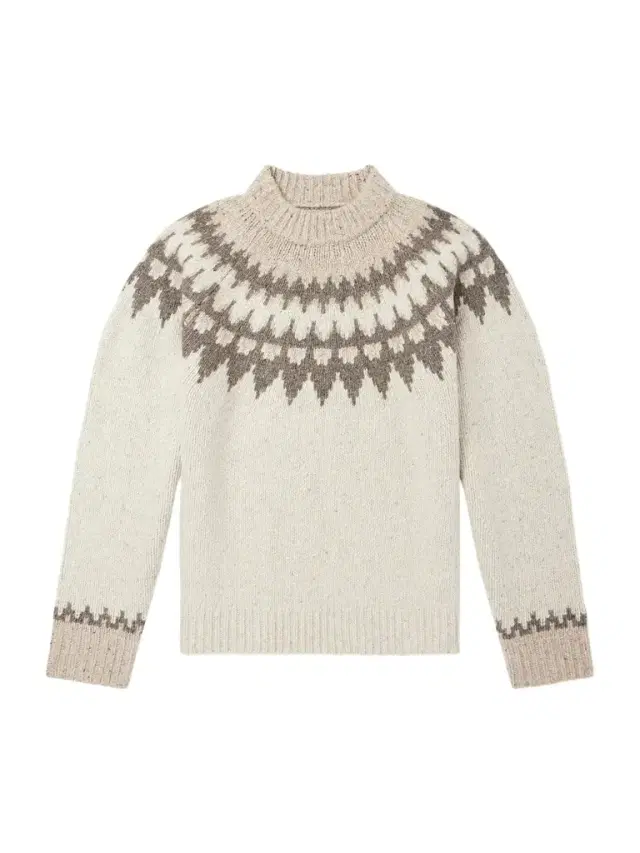Hartford Donegal Jacquard Wool-Blend Sweater - Men
