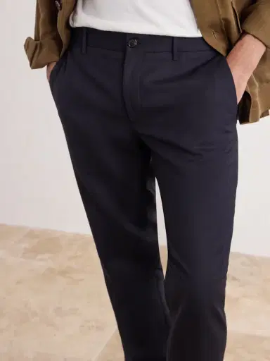 Slowear Straight-Leg Wool-Blend Tekno Flannel Trousers - Men | Thumbnail 5 Slowear Straight-Leg Wool-Blend Tekno Flannel Trousers - Men | Thumbnail 5