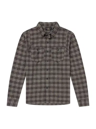 RRL Eaton Checked Cotton-Flannel Shirt - Men | Thumbnail 1 RRL Eaton Checked Cotton-Flannel Shirt - Men | Thumbnail 1