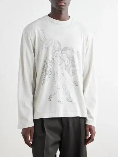 Our Legacy Printed Cotton-Jersey T-Shirt - Men | Thumbnail 3