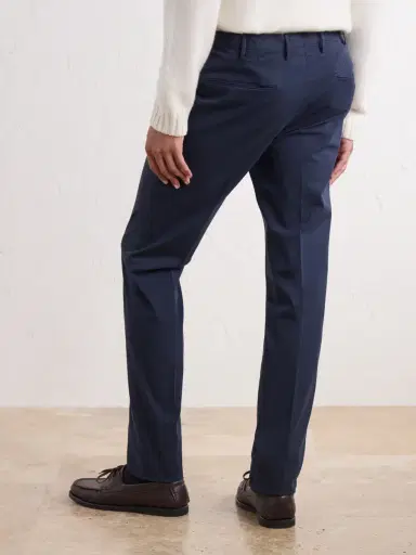 Slowear Incotex Slim-Fit Batavia Stretch-Cotton Trousers - Men | Thumbnail 4