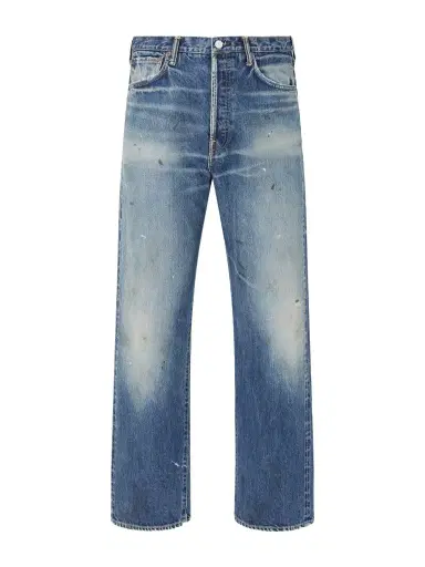 Visvim Social Sculpture 01 Wide-Leg Distressed Jeans - Men | Thumbnail 1