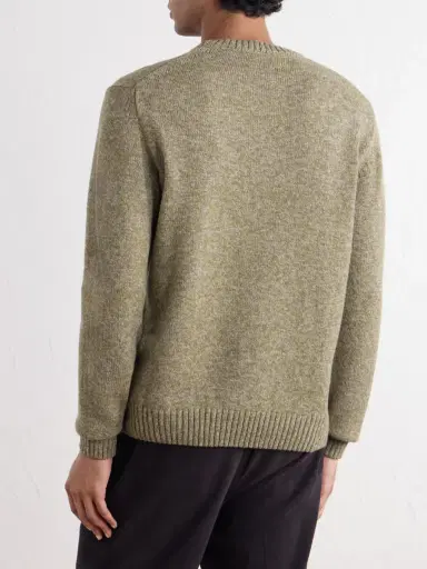 Slowear Zanone Wool Sweater - Men | Thumbnail 4 Slowear Zanone Wool Sweater - Men | Thumbnail 4