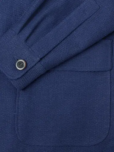 Ralph Lauren Purple Label Cotton-Blend Waffle-Knitted Blazer Jacket - Men | Thumbnail 6