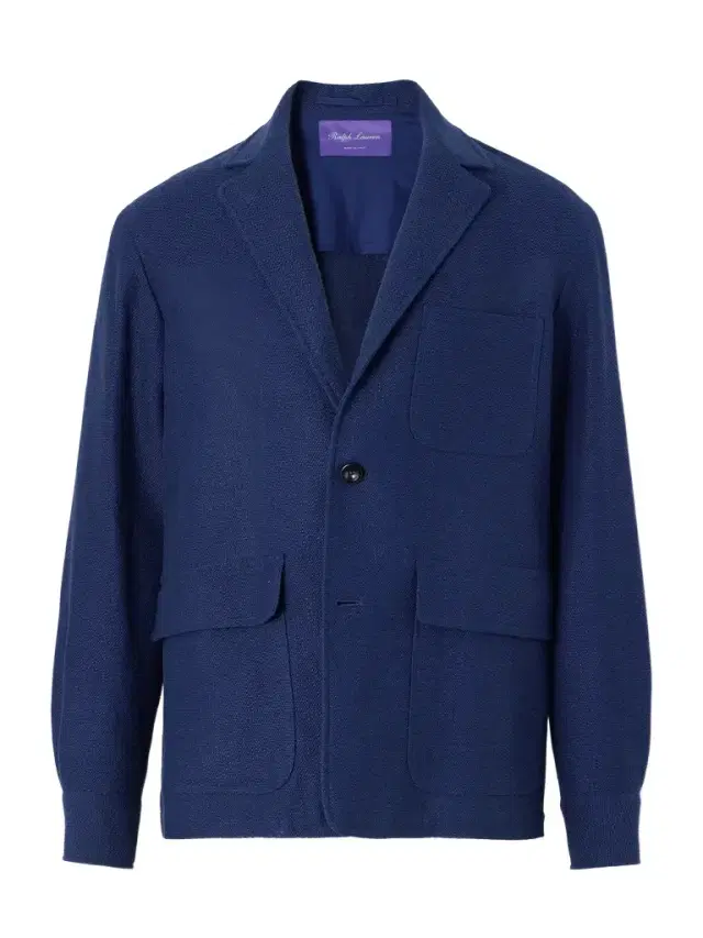 Ralph Lauren Purple Label Cotton-Blend Waffle-Knitted Blazer Jacket - Men