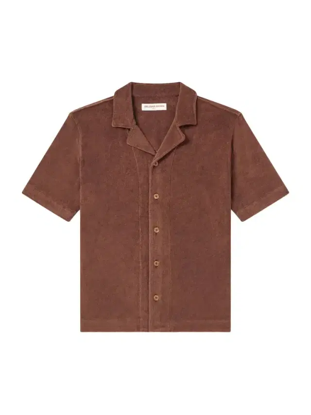 Orlebar Brown Hawkin Solid Cotton Organic Terry Shirt - Men