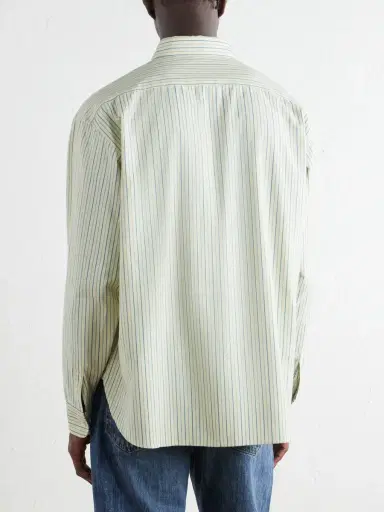 Visvim Beiler Striped Cotton Oxford Shirt - Men | Thumbnail 4
