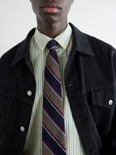 Visvim Beiler Striped Cotton Oxford Shirt - Men | Thumbnail 5