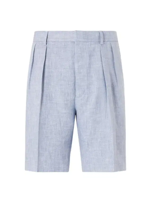 Ralph Lauren Purple Label Cotton Gabardine Shorts - Men