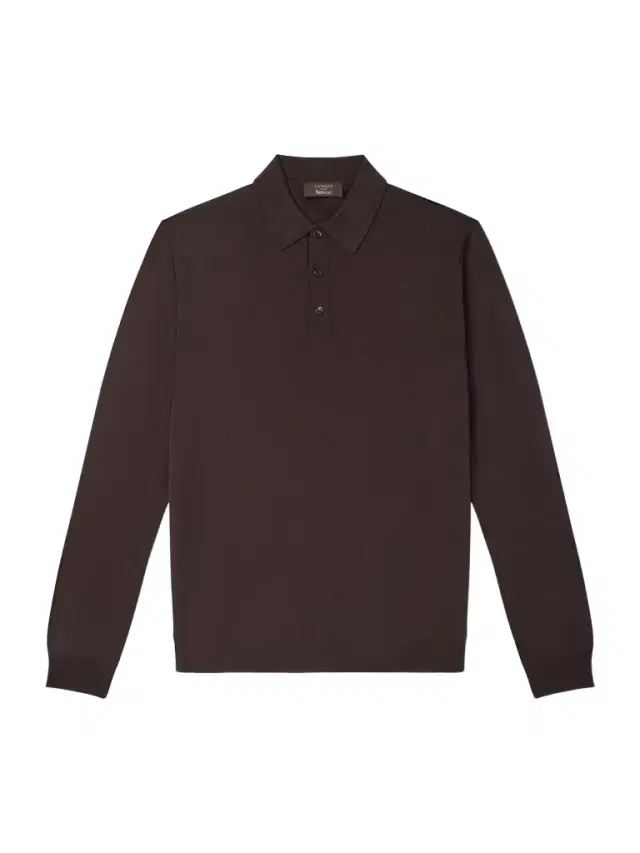 Slowear Zanone Slim-Fit Flexwool Polo Shirt - Men
