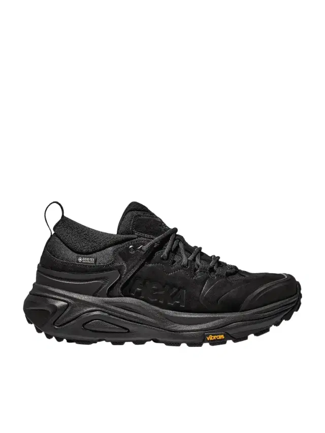 Hoka Kaha 3 GTX Rubber-Trimmed Nubuck Sneakers - Men