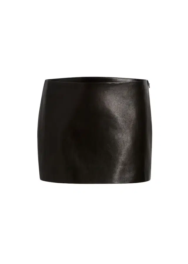 Khaite Jett Skirt In Black Leather