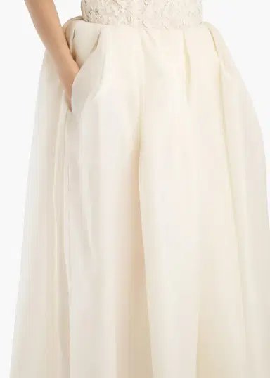 Khaite Adara Skirt In Cream | Thumbnail 5 Khaite Adara Skirt In Cream | Thumbnail 5