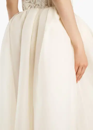 Khaite Adara Skirt In Cream | Thumbnail 6 Khaite Adara Skirt In Cream | Thumbnail 6