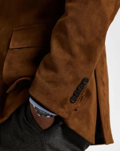 Polo Ralph Lauren Men's The RL67 Suede Two-Button Sport Jacket | Thumbnail 6 Polo Ralph Lauren Men's The RL67 Suede Two-Button Sport Jacket | Thumbnail 6