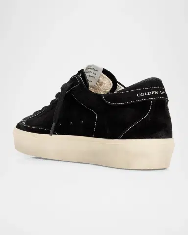 Golden Goose Ball Star Mixed Leather Low-Top Sneakers | Thumbnail 2