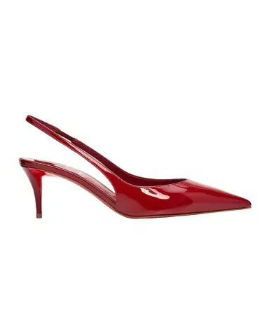 Christian Louboutin 60mm Miss Z Patent Leather Slingback Pumps | Thumbnail 1 Christian Louboutin 60mm Miss Z Patent Leather Slingback Pumps | Thumbnail 1