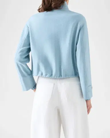 Akris punto Wool-Blend Blouson Jacket | Thumbnail 3