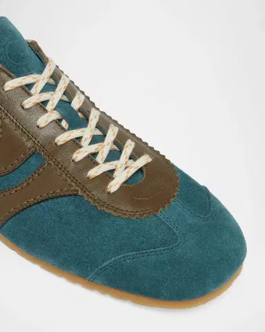 Dries Van Noten Men's Mosaicon T-Toe Suede Low-Top Sneakers | Thumbnail 5 Dries Van Noten Men's Mosaicon T-Toe Suede Low-Top Sneakers | Thumbnail 5