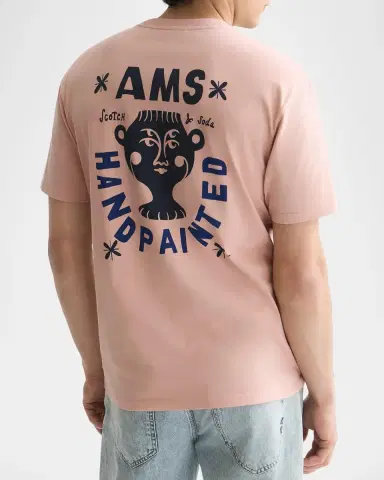 Scotch & Soda Men's Logo Graphic T-Shirt | Thumbnail 3 Scotch & Soda Men's Logo Graphic T-Shirt | Thumbnail 3