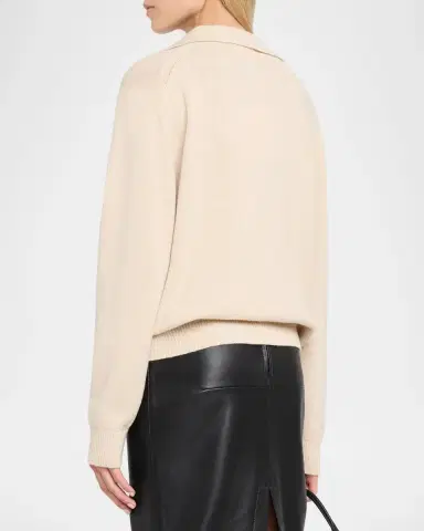 Victoria Beckham Polo Collar Jumper Sweater | Thumbnail 3 Victoria Beckham Polo Collar Jumper Sweater | Thumbnail 3