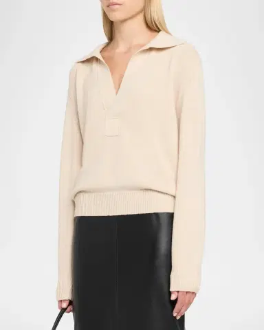 Victoria Beckham Polo Collar Jumper Sweater | Thumbnail 4 Victoria Beckham Polo Collar Jumper Sweater | Thumbnail 4