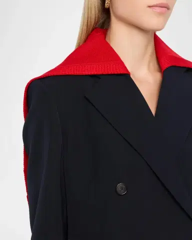 Loewe Detachable Sailor Panel Double-Breasted Jacket | Thumbnail 5 Loewe Detachable Sailor Panel Double-Breasted Jacket | Thumbnail 5