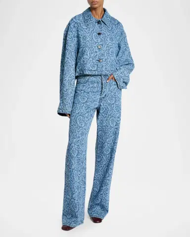 Dries Van Noten Vondero Denim Jacket | Thumbnail 2 Dries Van Noten Vondero Denim Jacket | Thumbnail 2