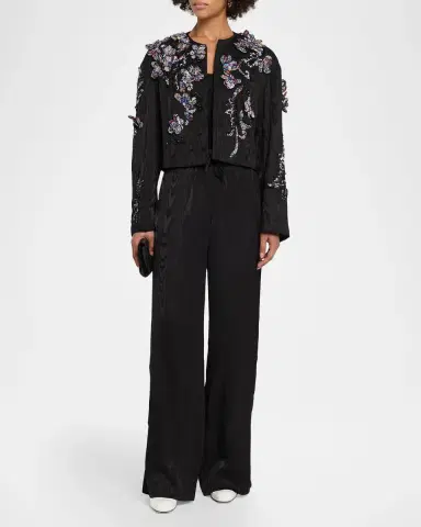 Dries Van Noten Vonda Bis Embellished Jacket | Thumbnail 2 Dries Van Noten Vonda Bis Embellished Jacket | Thumbnail 2