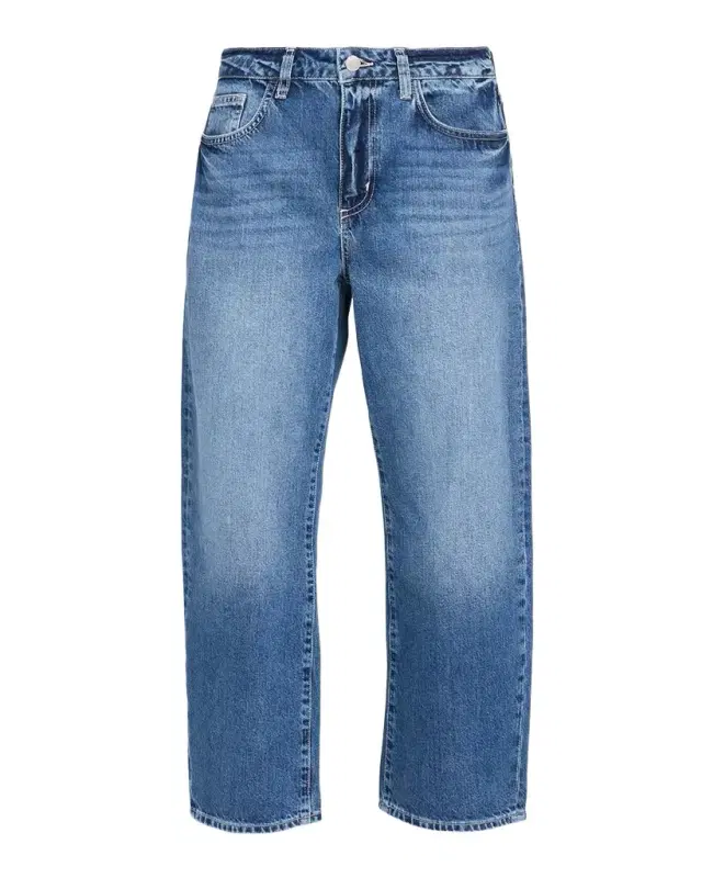 Mallis Cropped Straight Jeans