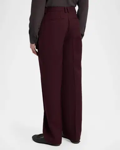 Dolce & Gabbana Men's Wool Gabardina Lana Pants | Thumbnail 3 Dolce & Gabbana Men's Wool Gabardina Lana Pants | Thumbnail 3