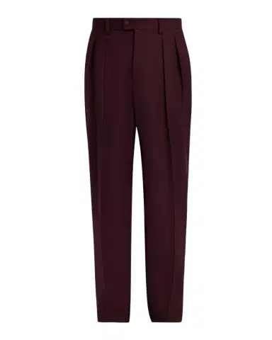 Dolce & Gabbana Men's Wool Gabardina Lana Pants | Thumbnail 1 Dolce & Gabbana Men's Wool Gabardina Lana Pants | Thumbnail 1