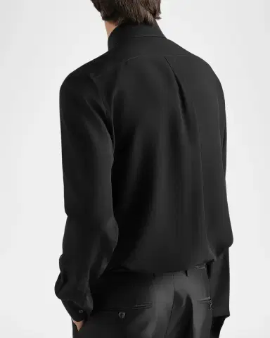 Dolce & Gabbana Silk Georgette Shirt | Thumbnail 3 Dolce & Gabbana Silk Georgette Shirt | Thumbnail 3