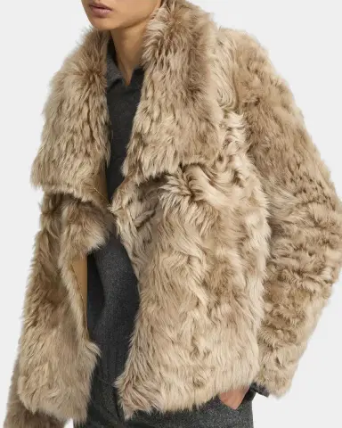 Yves Salomon Veste Reversible Leather & Shearling Jacket | Thumbnail 3