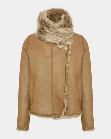 Yves Salomon Veste Reversible Leather & Shearling Jacket | Thumbnail 5