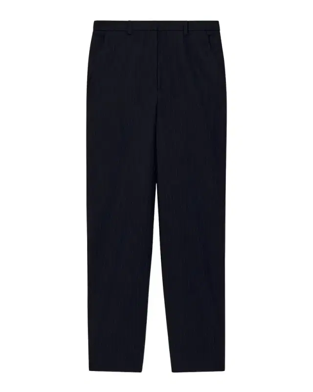 Emporio Armani Pinstriped Wool-Blend Straight-Leg Trousers