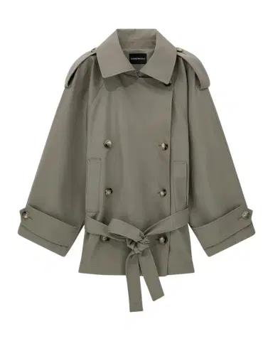 Emporio Armani Belted Blouson Jacket | Thumbnail 1