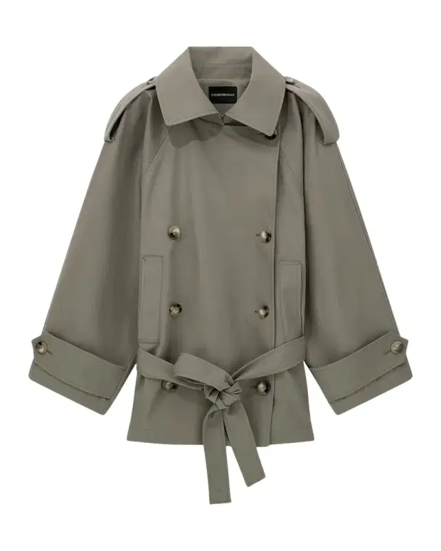 Belted Blouson Jacket