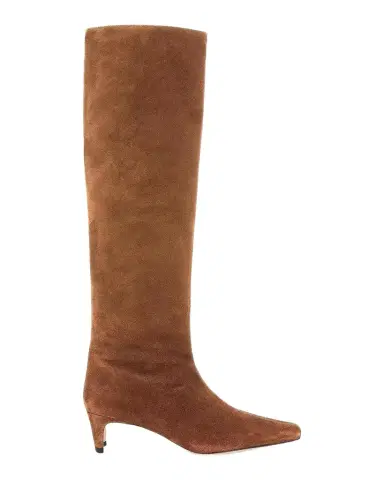 Staud Wally Suede Knee-High Boots | Thumbnail 1