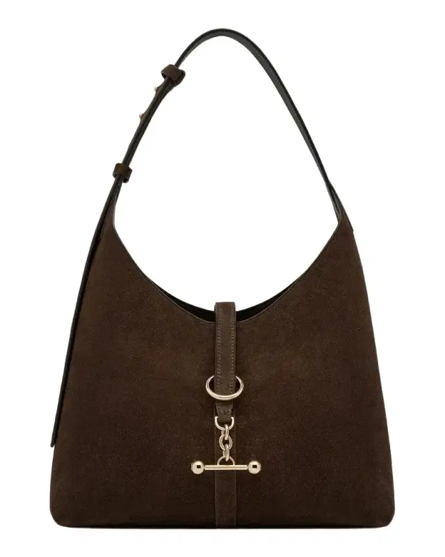 Strathberry Kike Suede Hobo Bag