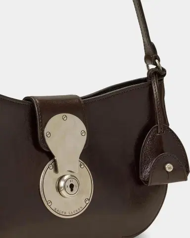Ralph Lauren Collection Ricky Washed Calfskin Small Shoulder Bag | Thumbnail 5