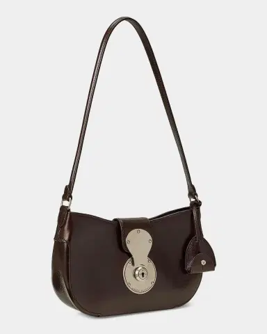 Ralph Lauren Collection Ricky Washed Calfskin Small Shoulder Bag | Thumbnail 6