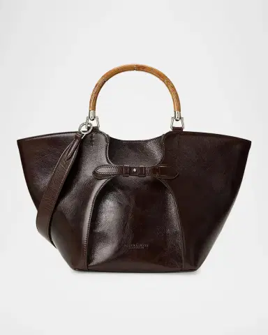 Ralph Lauren Collection The Ralph Washed Leather Tote | Thumbnail 3 Ralph Lauren Collection The Ralph Washed Leather Tote | Thumbnail 3