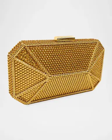 Ahikoza Madison Crystal Geometric Clutch Bag | Thumbnail 2