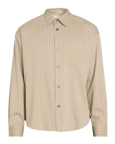 Frame Men's Hairline Stripe Button-Front Shirt | Thumbnail 1 Frame Men's Hairline Stripe Button-Front Shirt | Thumbnail 1